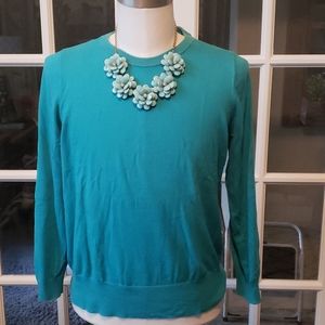 JCrew Teal Sweater in Size XL